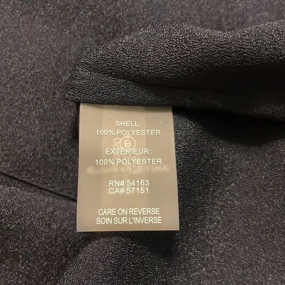 Ivanka Trump long sleeve black dress shirt. - Picture 5 of 5